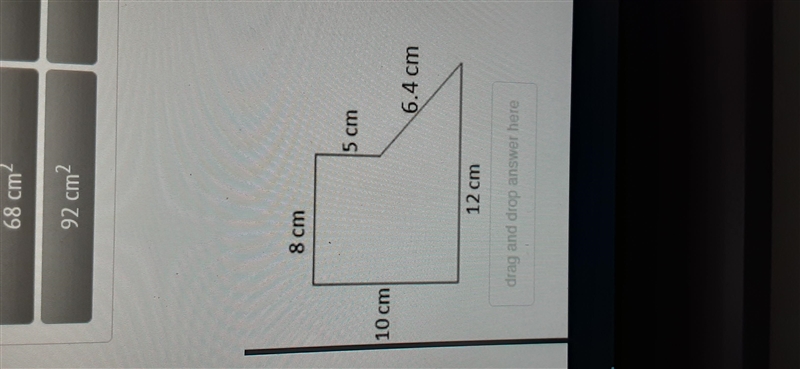 8cm 5cm 10cm 12cm 6.4cm 5cm, what is the area, rounded to the nearest whole number-example-1