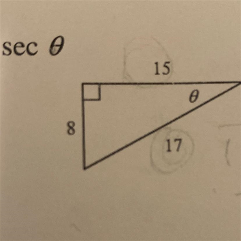 Find the value of the trig functions indicated.-example-1