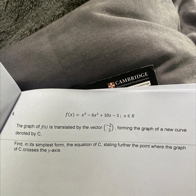 Find the simplest form, of C, starting with the further point where the graph of C-example-1