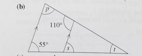 How do I write down the size of Angles and marked by letters?-example-1