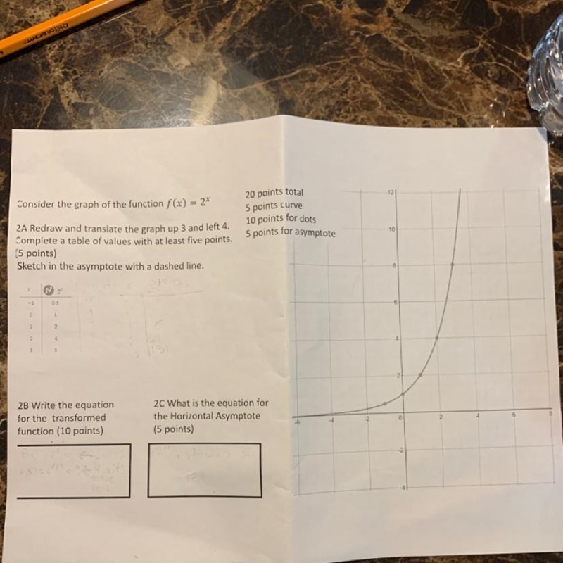 Pls help me and make sure when u draw the new graph that it’s going by 2’s!!-example-1