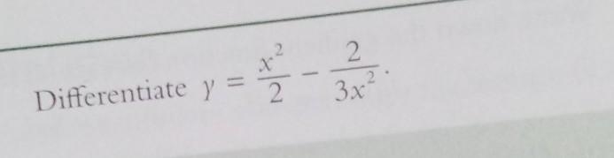 Differentiation Find the formula to find the gradient ​-example-1