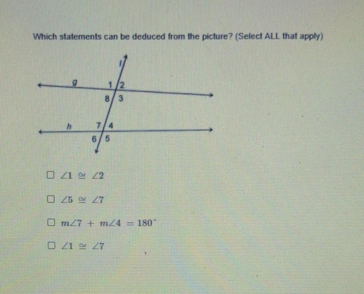 How can I find which statements can be deducted from the picture-example-1