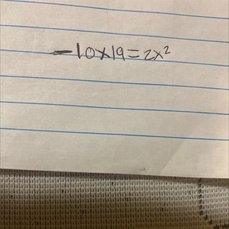 -10x19=2x2 please do explanation-example-1