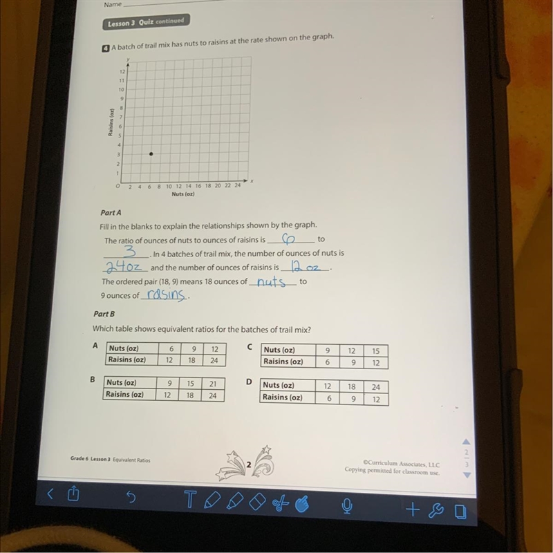 I did the rest of the questions I just need help with part b can someone please help-example-1