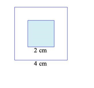 A point is chosen at random in the large square shown below. Find the probability-example-1