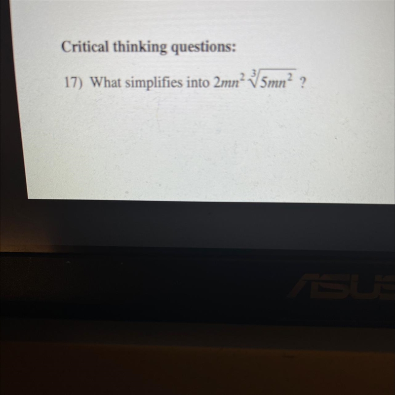 Show your work. what simplifies into-example-1