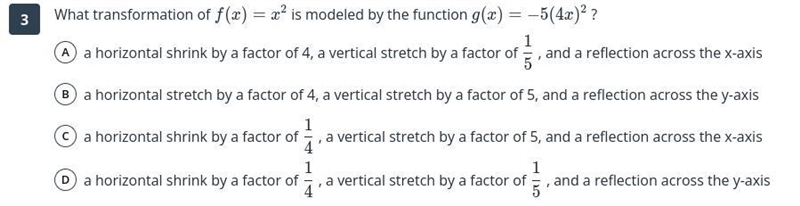 What transformation is modeled by the function?-example-1