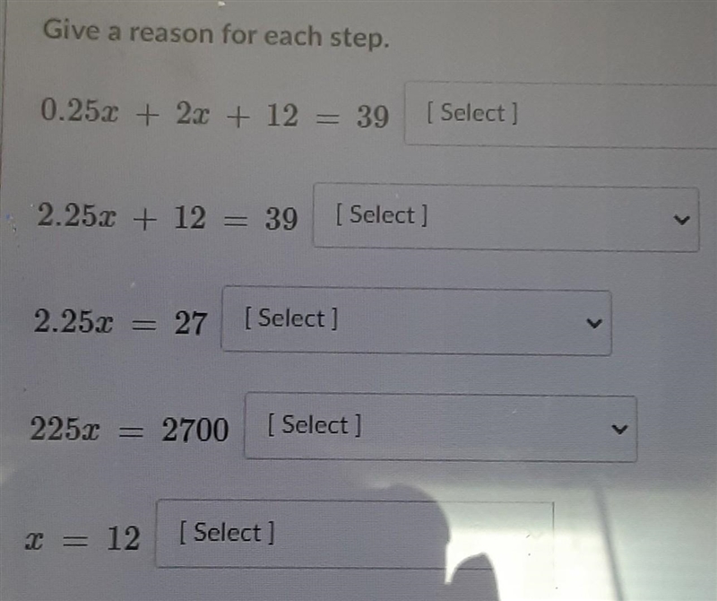 I nee help figuring out if they are given,prove,additional property,simplify (combine-example-1