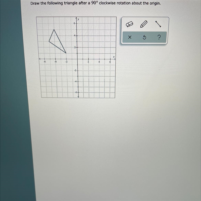 Can I please get help with this friend confused on how to draw the rotation 90° about-example-1