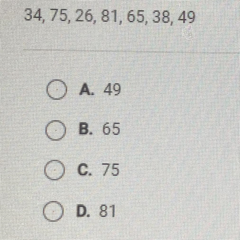 What is the third quartile of the set of data shown below?-example-1