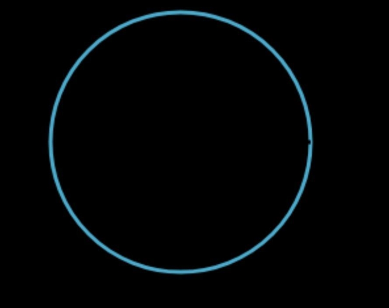 The line segment located in the circle below is the circle’s ____________ Pi Area-example-1