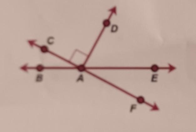 8. In the figure below, an angle that is supplementary to ZFAB is:​-example-1