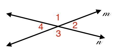 Which angles in the picture are NOT adjacent? A. ∠2 and ∠3 B. ∠3 and ∠4 C. ∠1 and-example-1