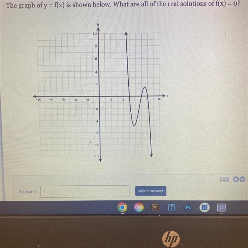 What are all of the real solutions of f(x)=0-example-1