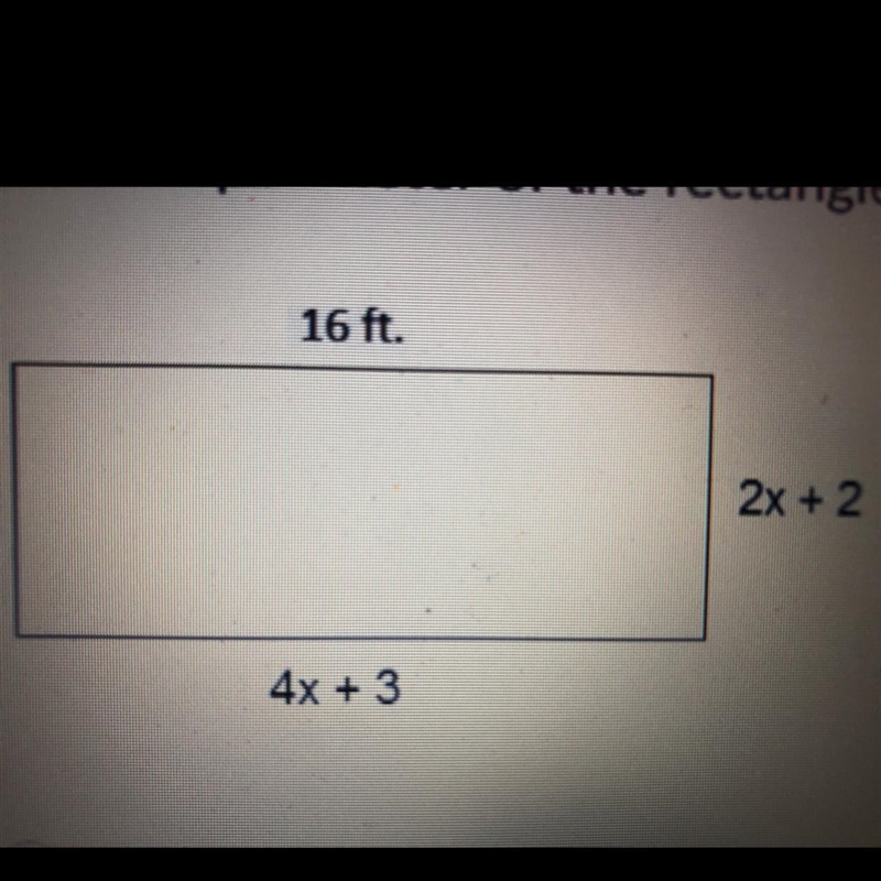 Find the perimeter of the rectangle. Do not round.-example-1