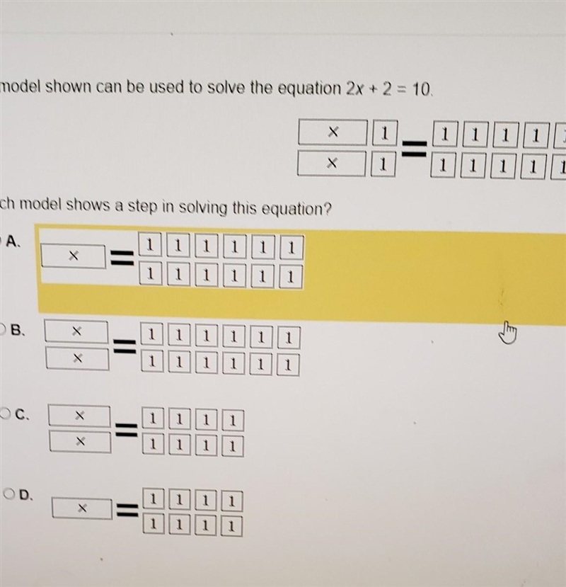 Ons and Inequalities 9 The model shown can be used to solve the-example-1