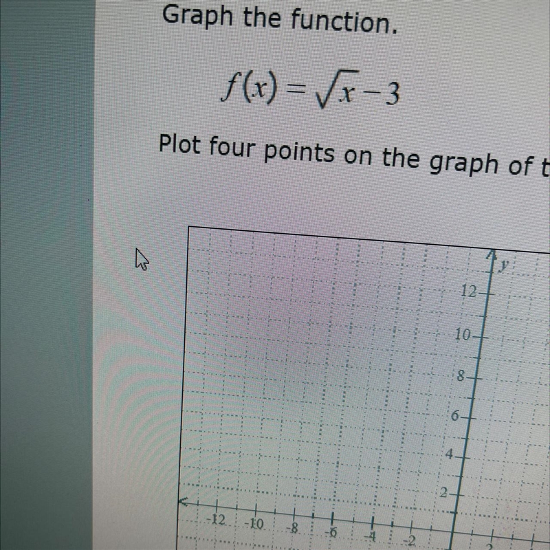 Plot four points on the graph, the leftmost point and three other additional point-example-1