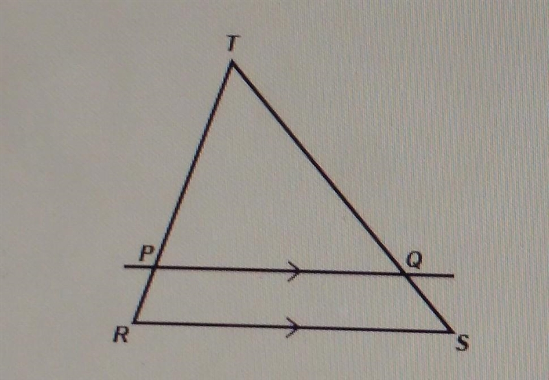 In the figure, PQ is parallel to RS. The length of RP is 5 cm; the length of PT is-example-1