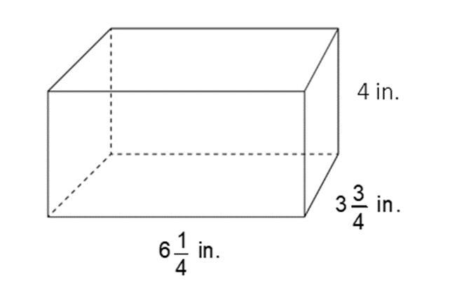 How many cubes with edge lengths of 1/4 in. will it take to fill the prism? 56 cubes-example-1