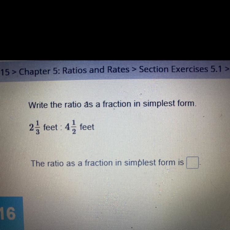 Write the ratio as a fraction in simplest form-example-1