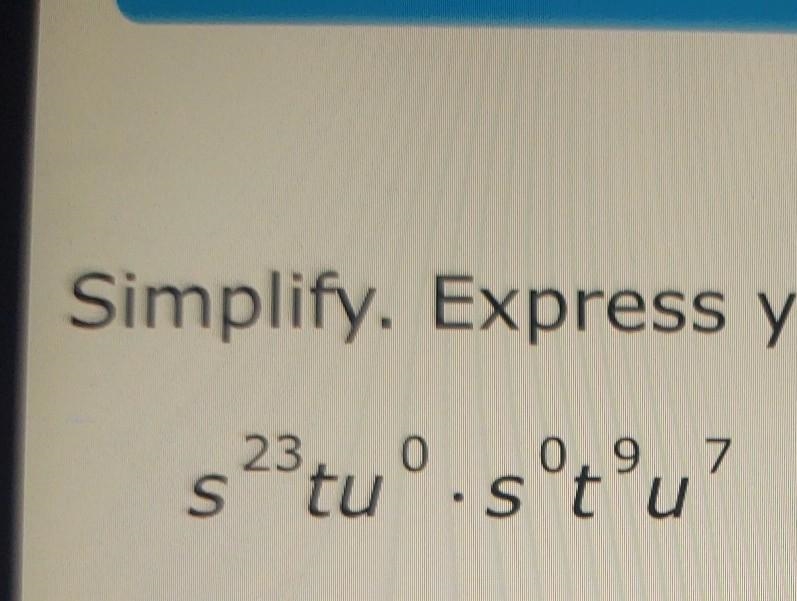 5:37 PM Tue Jan 5 V.4 Multiplication with exponents KIRÁ HUFFMAN's practice Simplify-example-1