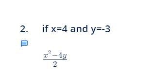 If x=4 and y=-3 .......................-example-1