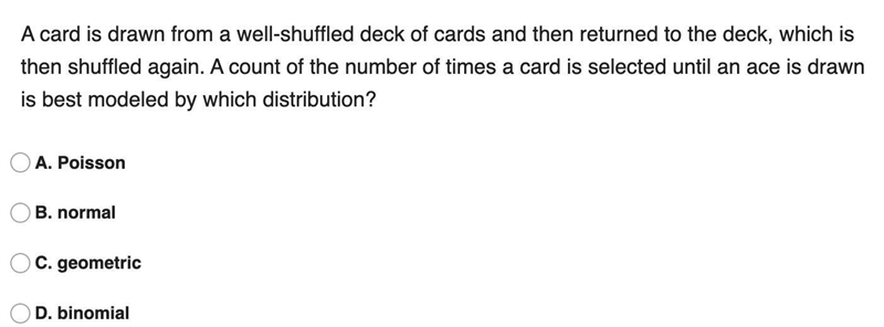 3: A card is drawn from a well-shuffled deck of cards and then returned to the deck-example-1