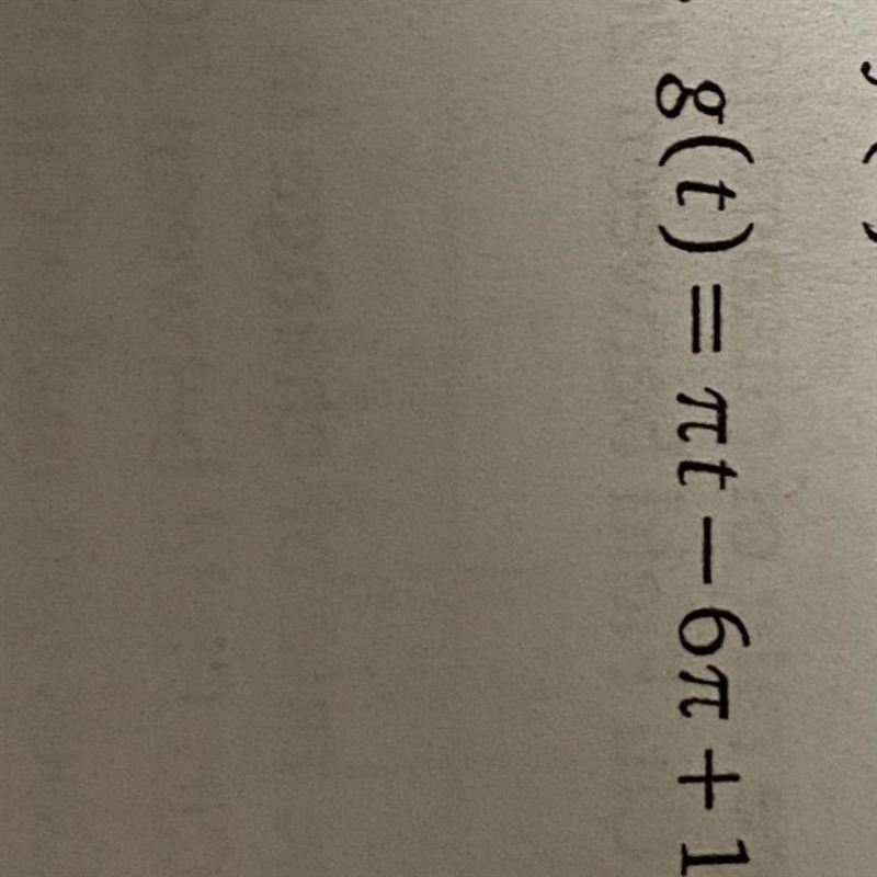 Determine whether each function described is linear or not. If it is linear, find-example-1