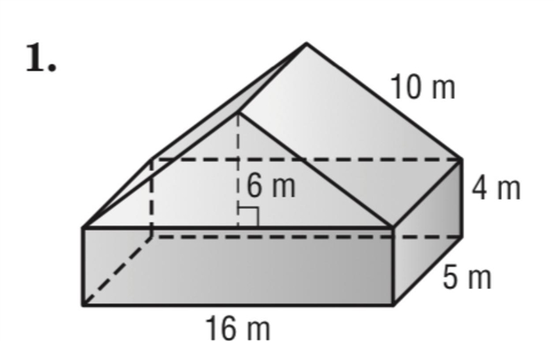 1. What is the volume of this composite figure? i6m 16 m 10 m 4 m 5 m-example-1