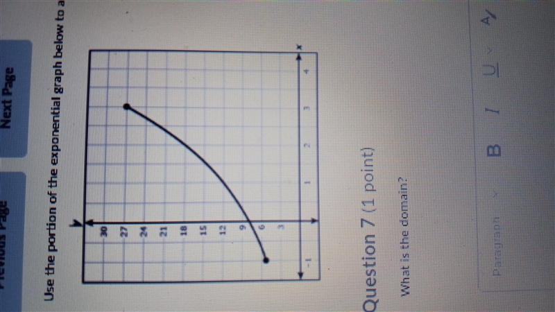 What is the domain and range!! PLEASE HELP I WILL BE GIVING OUT MORE POINTD AND MARKED-example-1