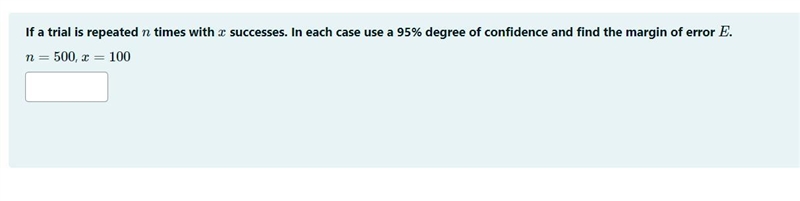 this is estimating population proportion in Statistics. If a trial is repeated n times-example-1