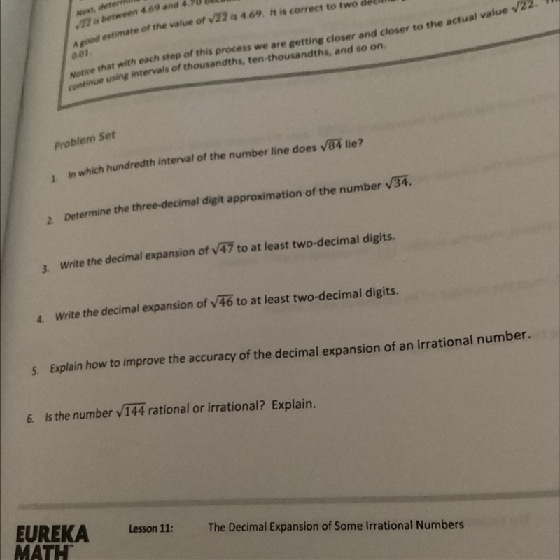 In which hundredth interval of the number line does 84. Lie-example-1