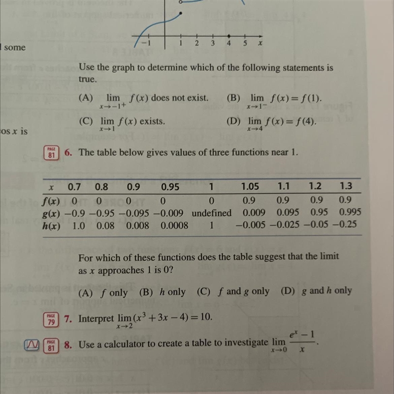 I need help answering question 6. I think it’s A) but my teacher told us D) ? What-example-1