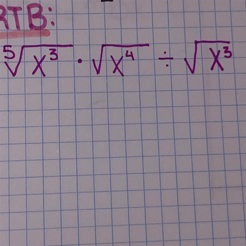 convert from radical form to exponential expression in rational form no need to evaluate-example-1