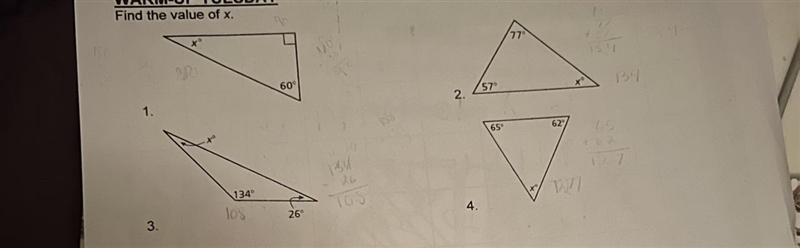 Findddddd the value of X-example-1