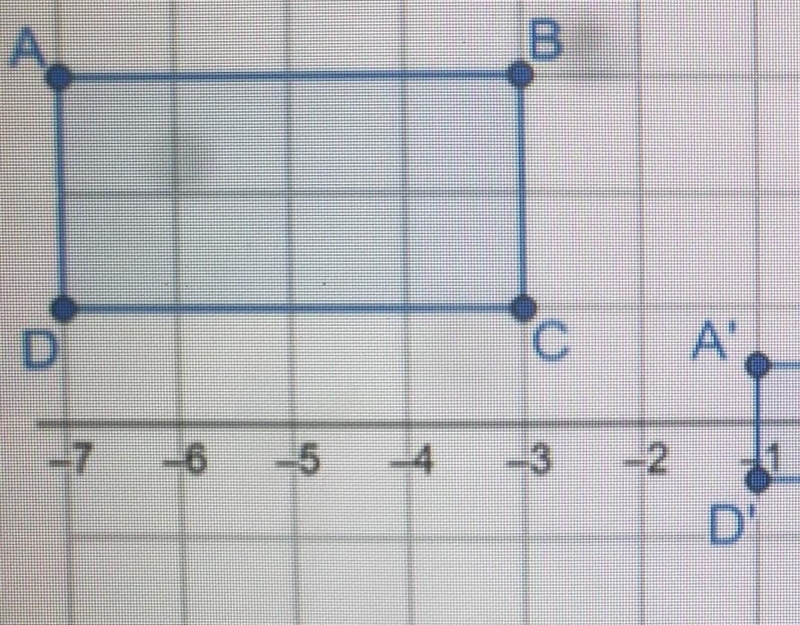 In the diagram , ABCD is dilated about point E to form A'B'C'D'. What is the scale-example-1