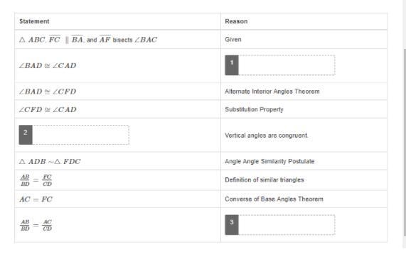 Prove: AB/CD =AC/CD Check out the other post with this question to understand it fully-example-1