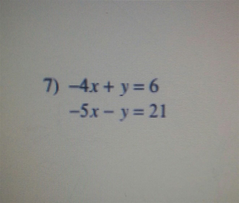 Please put one equation in slope interception form and solve the system-example-1