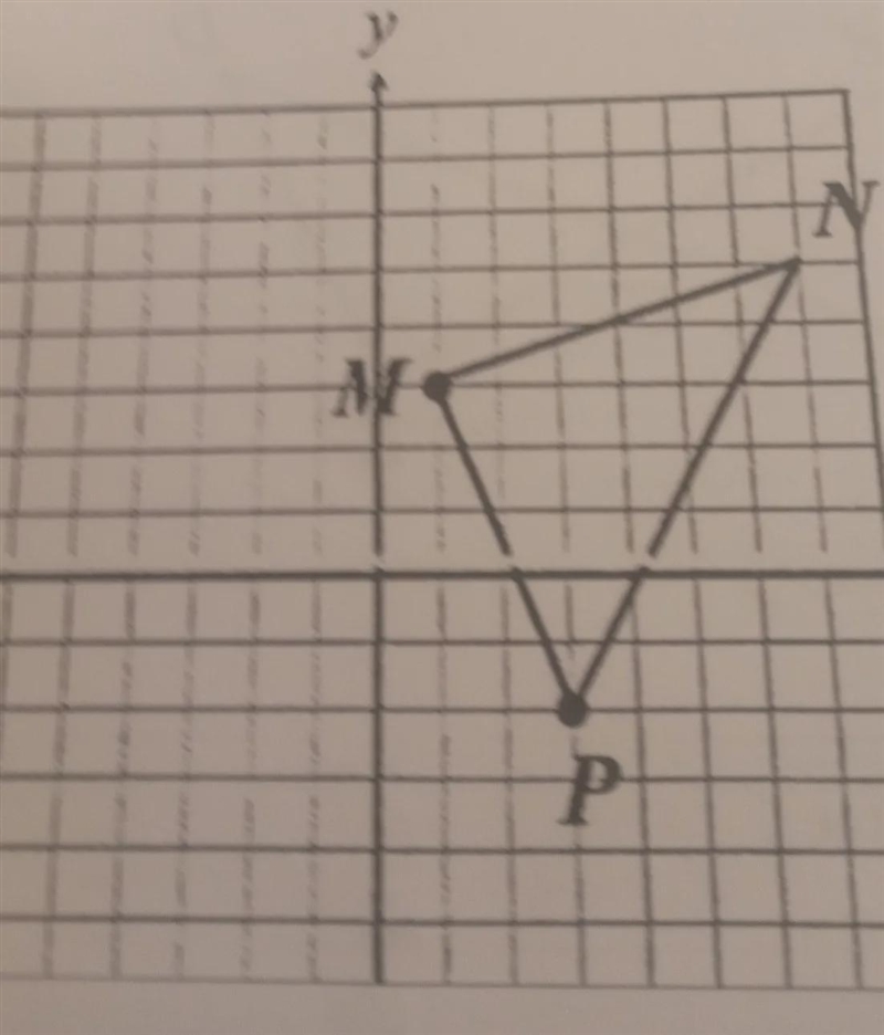 M&P is showing on the graph below if QRS has coordinates Q ( -6 ,- 7 ) and R(-8,-1) what-example-1