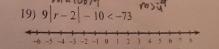 Date 319 Name Soronthace Name Sam Solve each inequality and graph its solution. Kuta-example-1