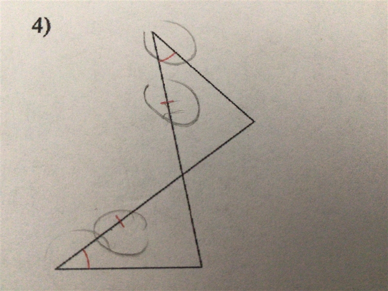 Determine if the two triangles are congruent.Id they are, state how you know.-example-1