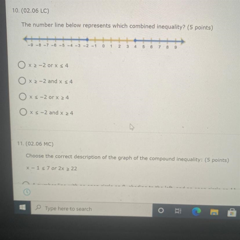 I just need to know the answer for question 10-example-1