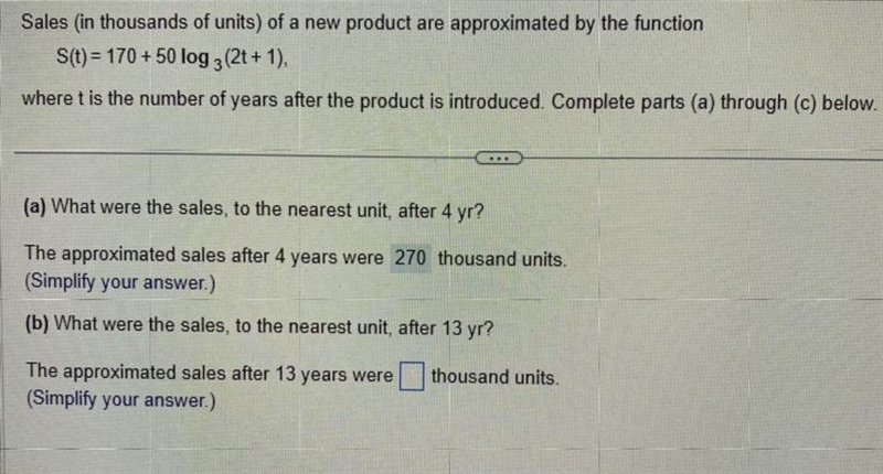 Solve for part B of the problem down below (Part A is already solved)-example-1