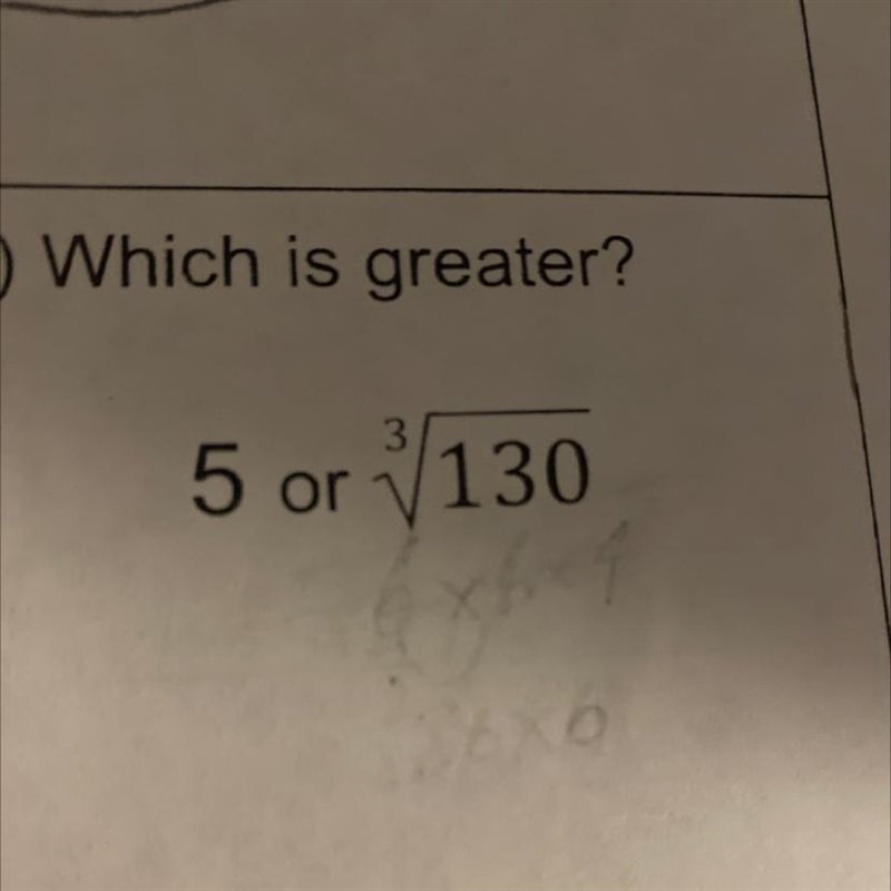 Which is greater? 3 5 or 130-example-1