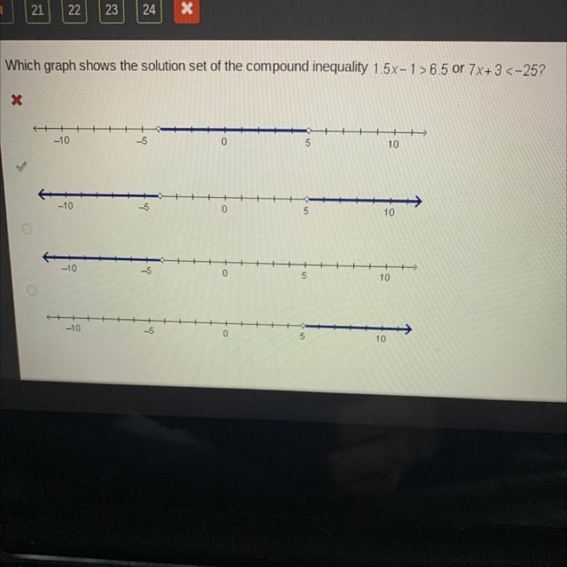 Would like to know how to solve step by step I have no idea what to do here-example-1