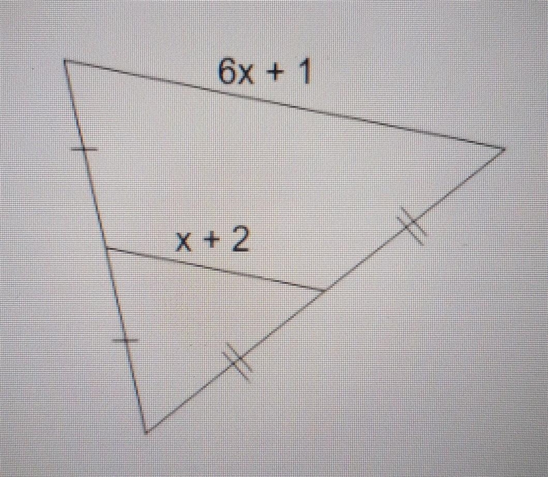 Solve for x. Enter as a decimal not as a fraction. Round to nearest hundredth (2 decimals-example-1