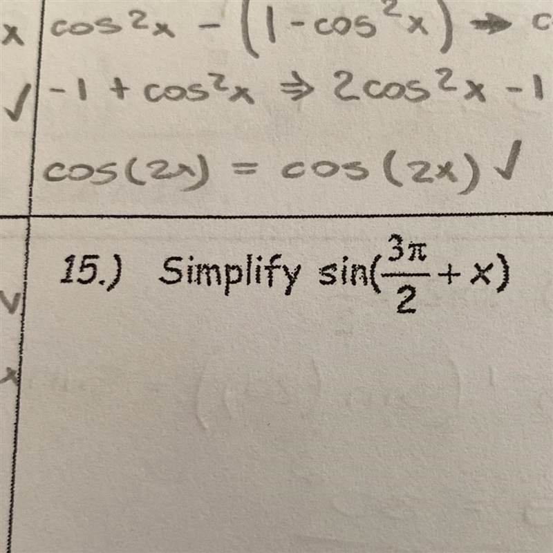 How do I solve this problem? Prove Identities or simplify using sum and difference-example-1