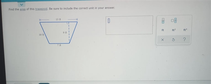 Find the area of this trapezoid. Be sure to include the correct unit in your answer-example-1