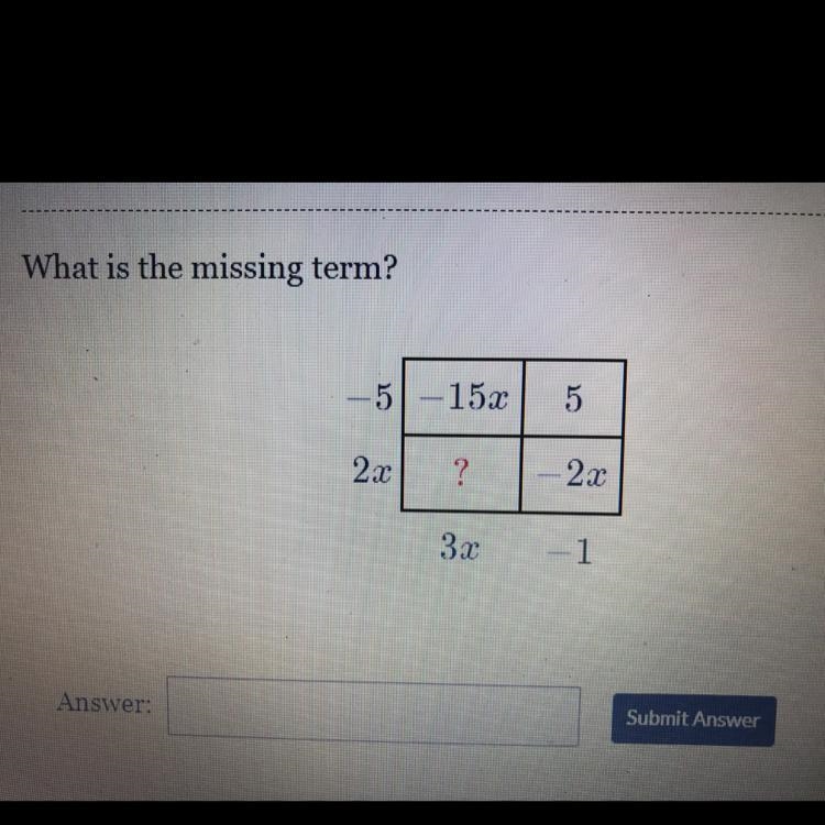 What is the missing term? Please help me-example-1